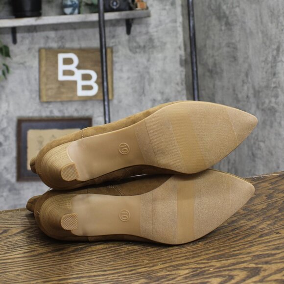 NWT Universal Thread Womens Frances Ankle Boots 88744370 Brown 10M - Picture 6 of 7